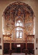 GOZZOLI, Benozzo, View of the main apsidal chapel dfg